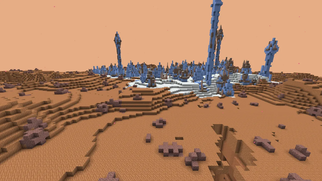 Mars, reached with the Tier 2 rocket made from desh.